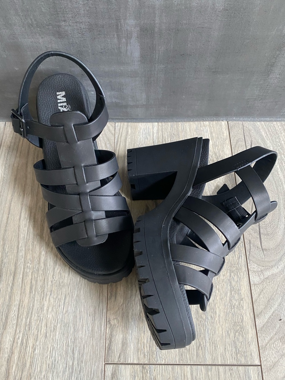 MIA Strappy Platform Lightweight Heels